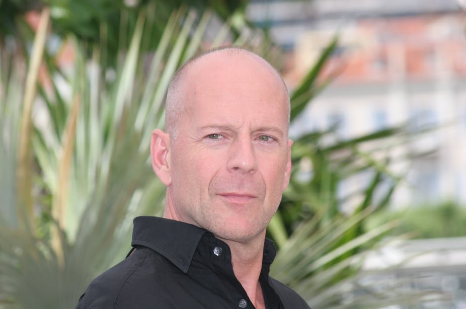 A headshot of actor Bruce Willis.