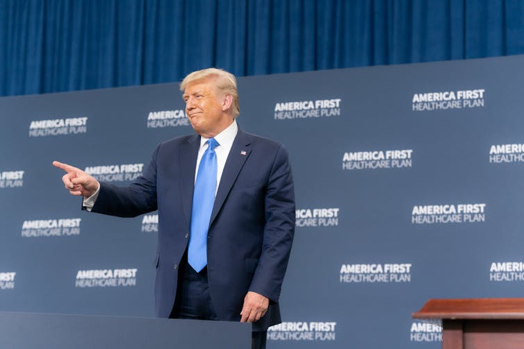 First The usa: When Donald Trump reminds debatable prices of ideology 2 file 20250326 56 2m0yz6.jpg?ixlib=rb 4.1