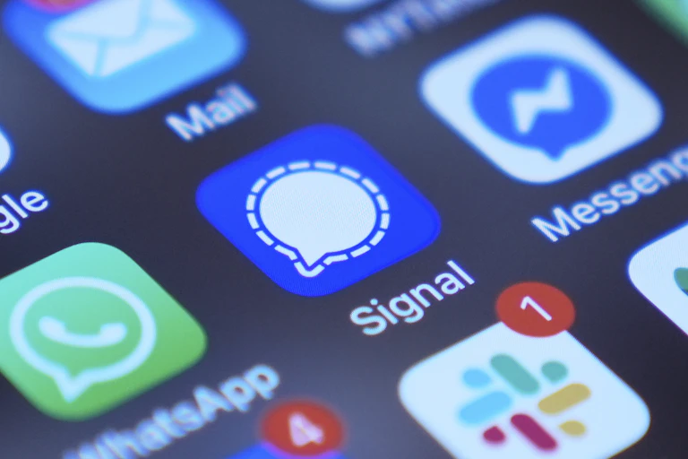icons on a smartphone screen
