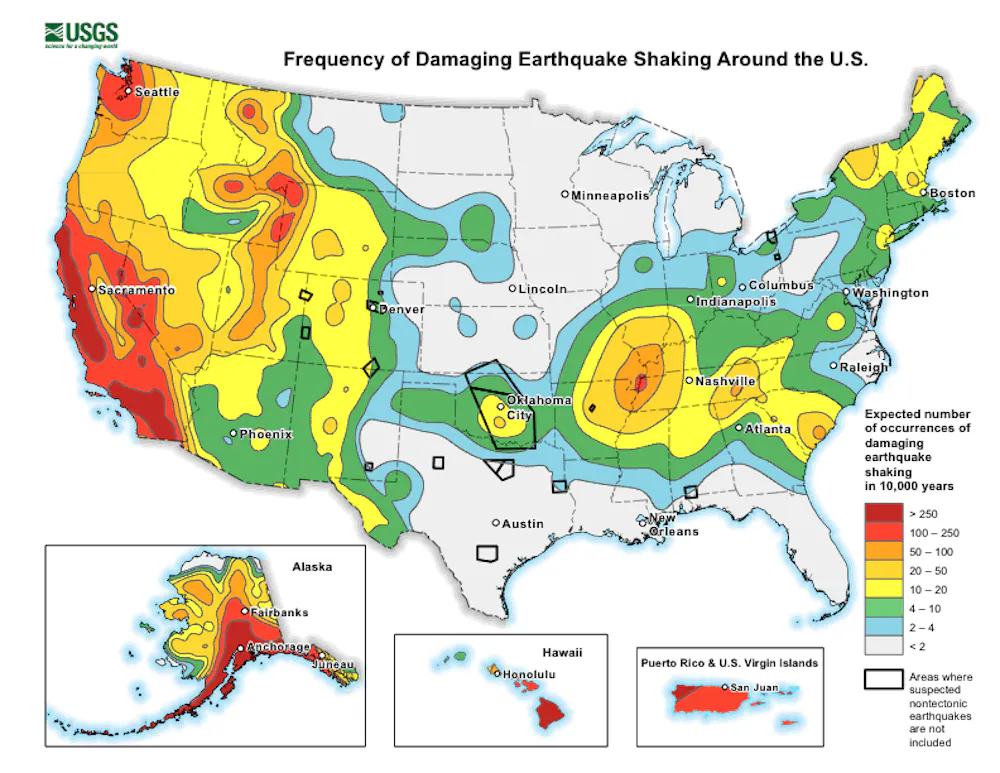 Earthquake Risk US earthquake safety relies on federal employees’ expertise
