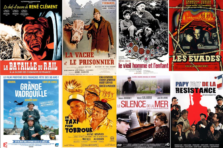 Affiches de films sur la Seconde Guerre mondiale