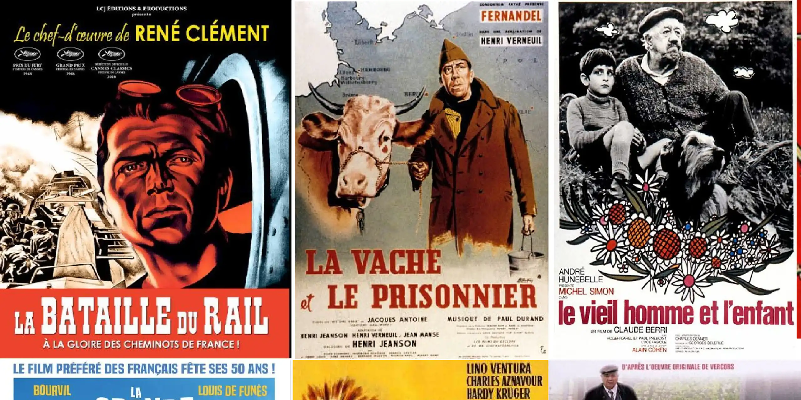 Affiches de films sur la Seconde Guerre mondiale