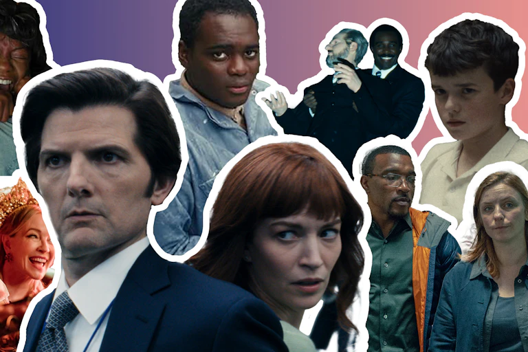 A collage of actors from streaming shows in March