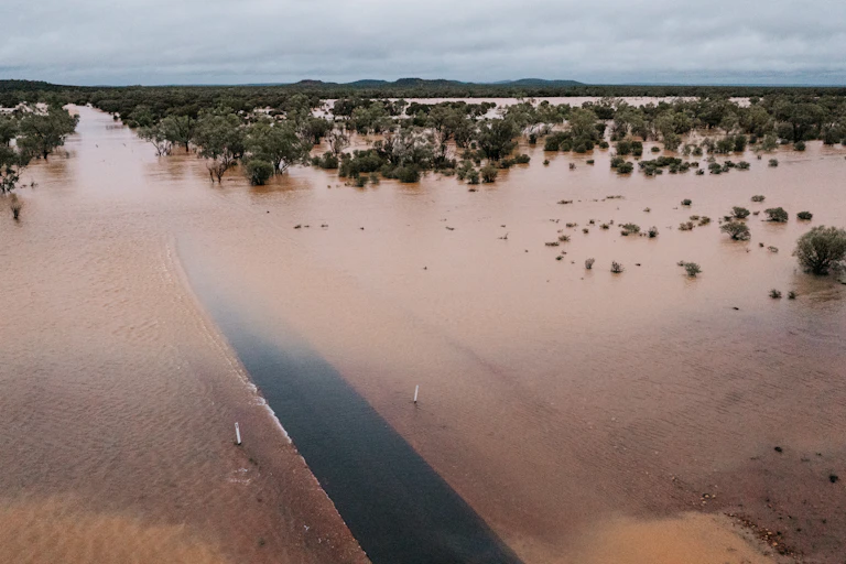 flooding outback queensland