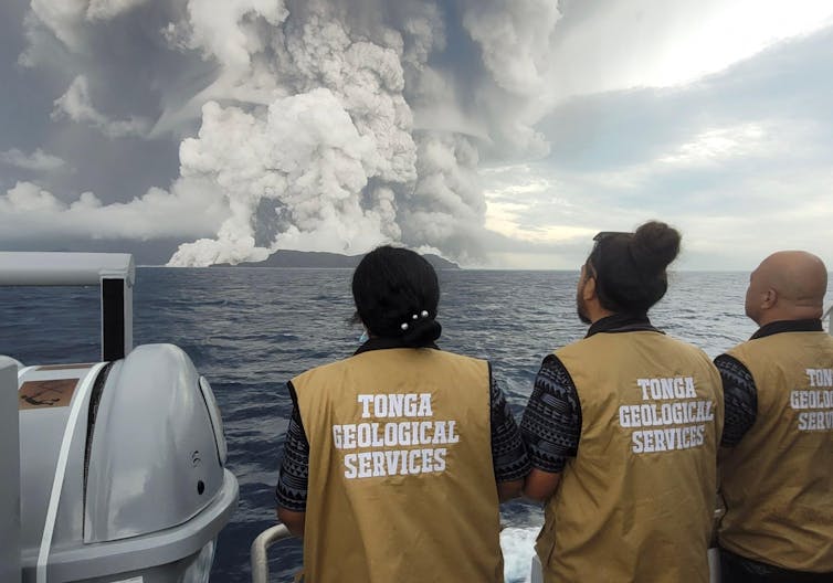 Wave power’s massive doable may just in any case be unlocked by means of the facility of sound – new analysis 1 Tonga Geological Services staff looking on at the volcanic eruption in January 2022