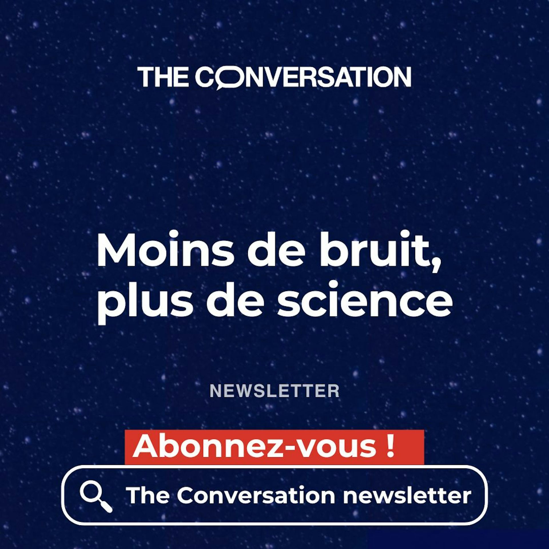Picto abonnement la newsletter science