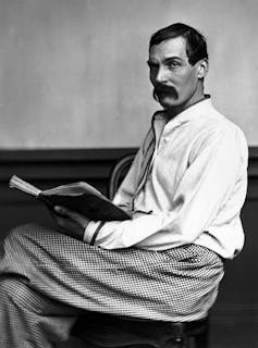 Meet the forgotten enslaved and working-class labourers at the back of British exploration in Africa, Asia and Antarctica 4 A man with a strong moustache reading a book