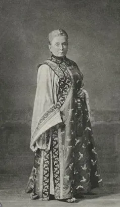 Isabella Bird in a black and white photograph.