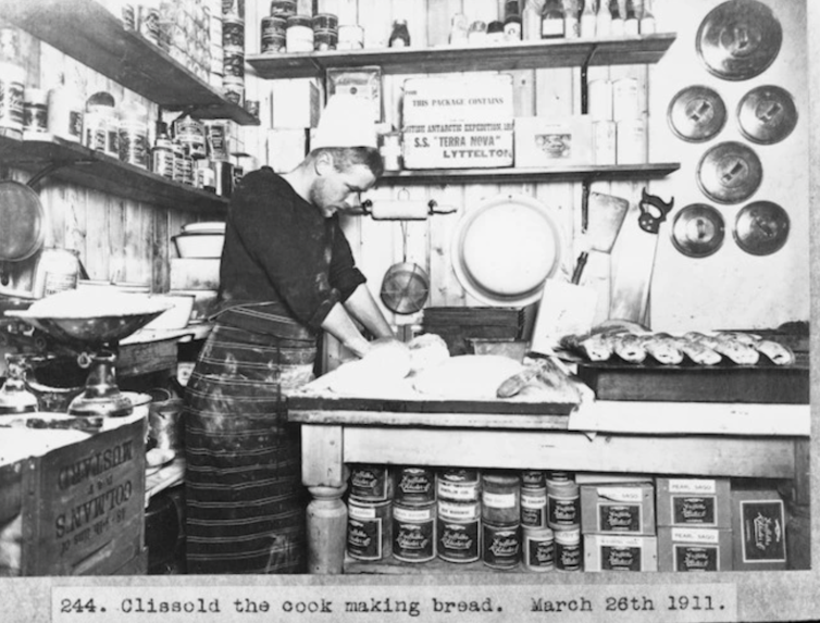 Meet the forgotten enslaved and working-class labourers at the back of British exploration in Africa, Asia and Antarctica 11 A man making bread in a kitchen