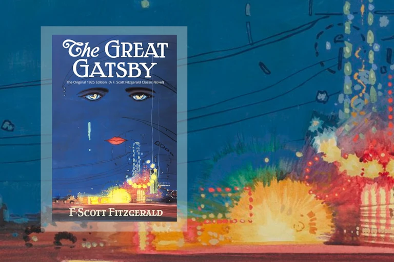 book cover of The Great Gatsby