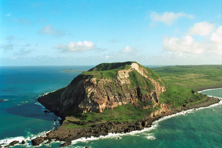 Ilha montanhosa