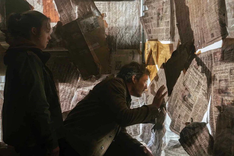 Scène tirée de la série « The Last of Us »