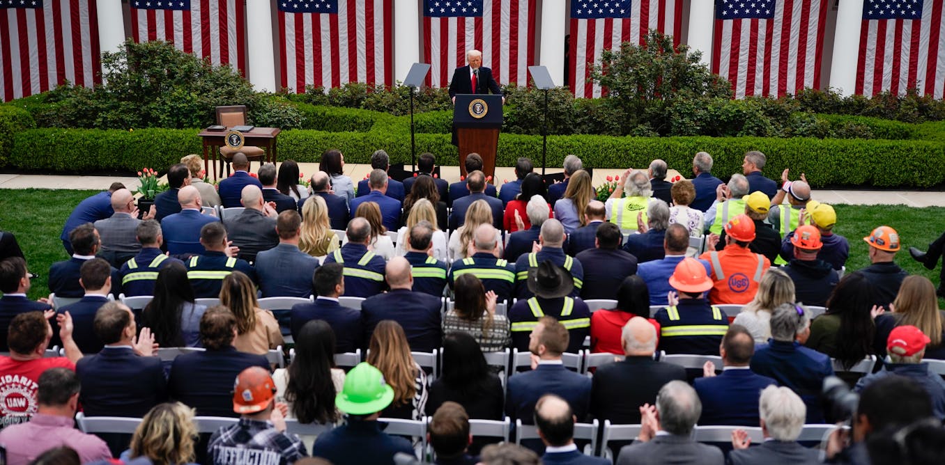 Trump thinks tariffs can bring back the glory days of US manufacturing. Here's why he's wrong - The Conversation