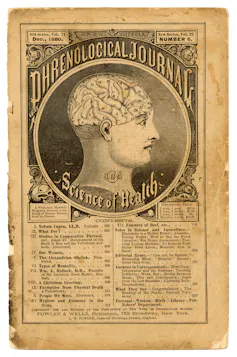 Page from phrenology journal