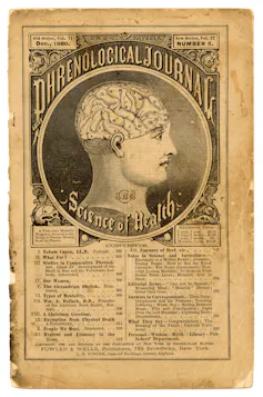 Page from phrenology journal