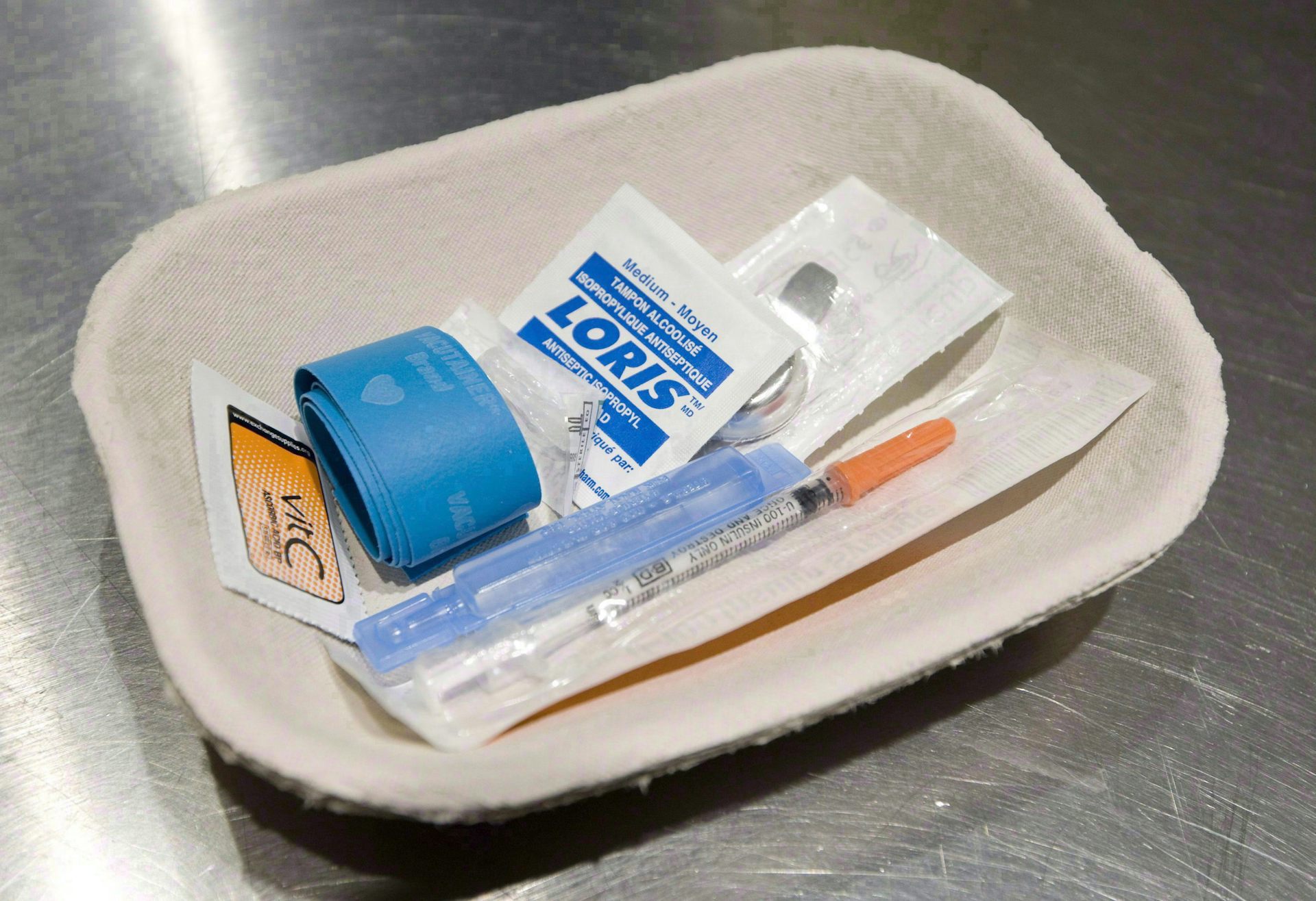 Du matériel permettant des injections