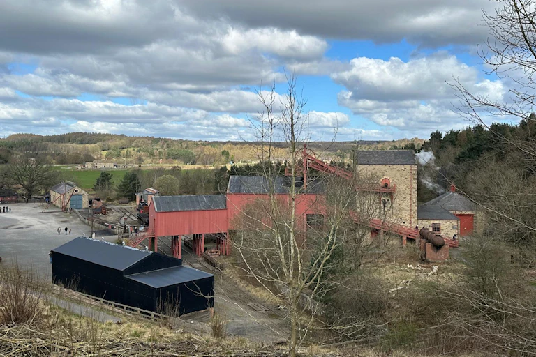 historic coal mine shaft