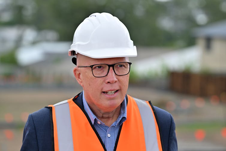 Peter Detton in a new housing state in the upper cadran, North Western Brisbane