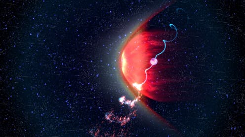 Twinkling star reveals the shocking secrets of turbulent plasma in our cosmic neighbourhood