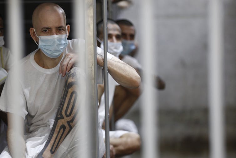 Nayib Bukele: El Salvador’s strongman chief doing Donald Trump’s legwork out of the country 1 Inmates at the Cecot mega-prison in El Salvador.