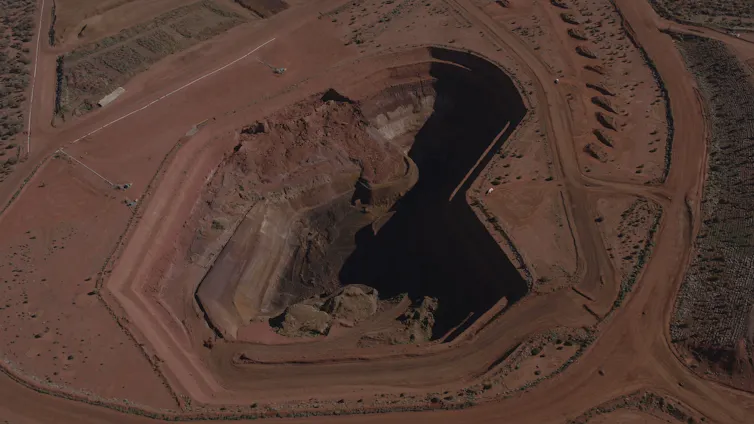 Lynas Corp's Mt Weld rare earths mine in Western Australia.