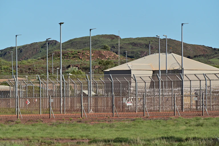 Outside view of an Australian prison in Western Australia.