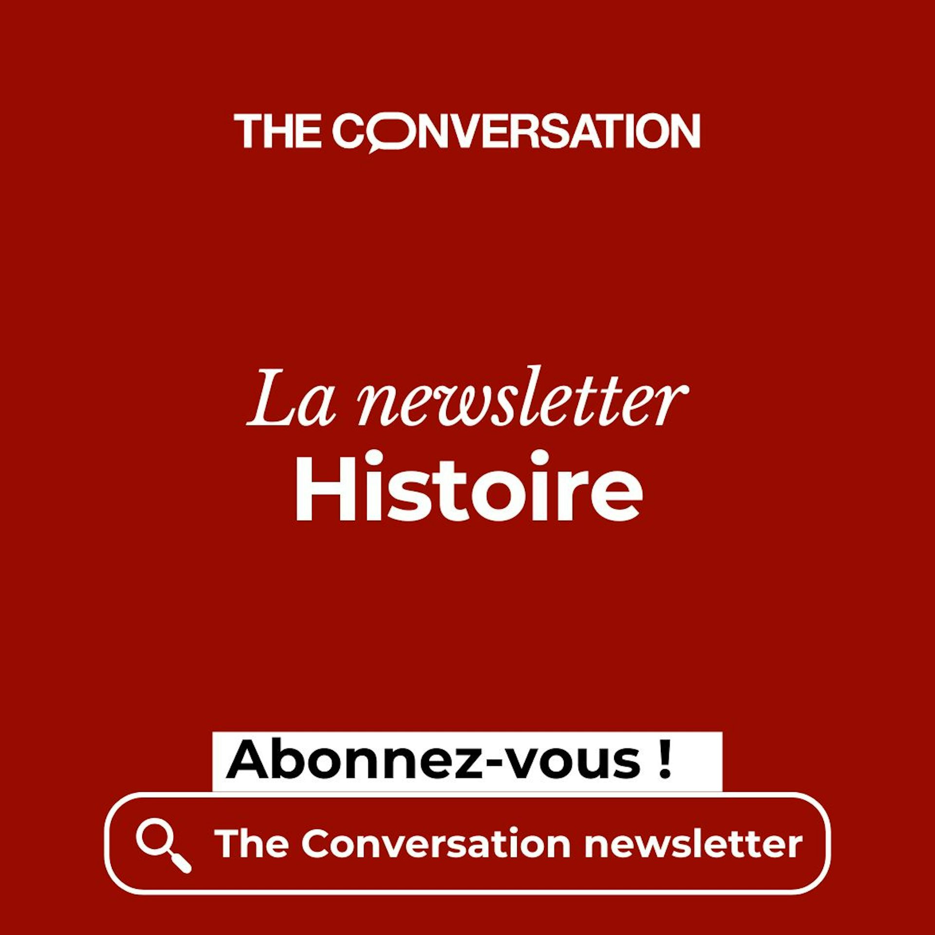 La newsletter Histoire