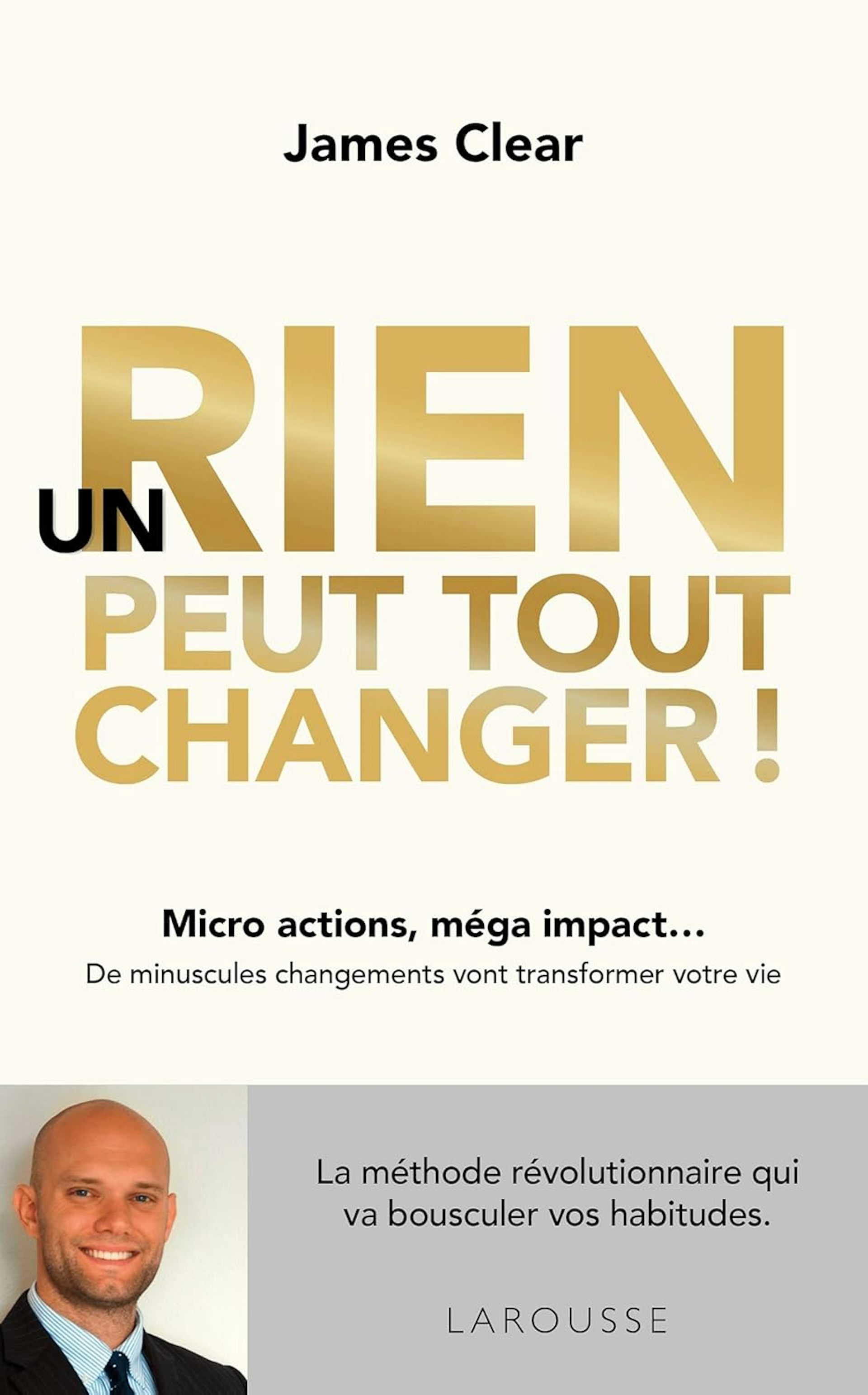 Couverture du livre de James Clear
