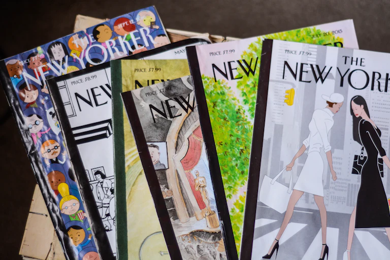 Copies of the New Yorker