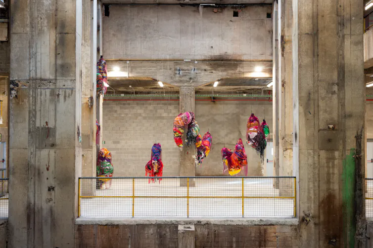 Hanging sculptures
