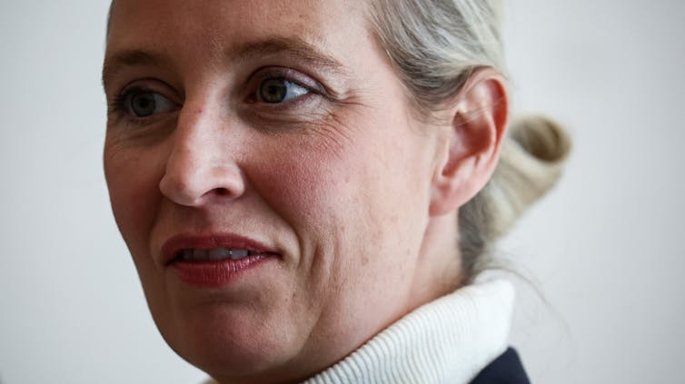 Some distance-right AfD tops German ballot for first time – simply weeks after Friedrich Merz’s election win 1 Alice Weidel.