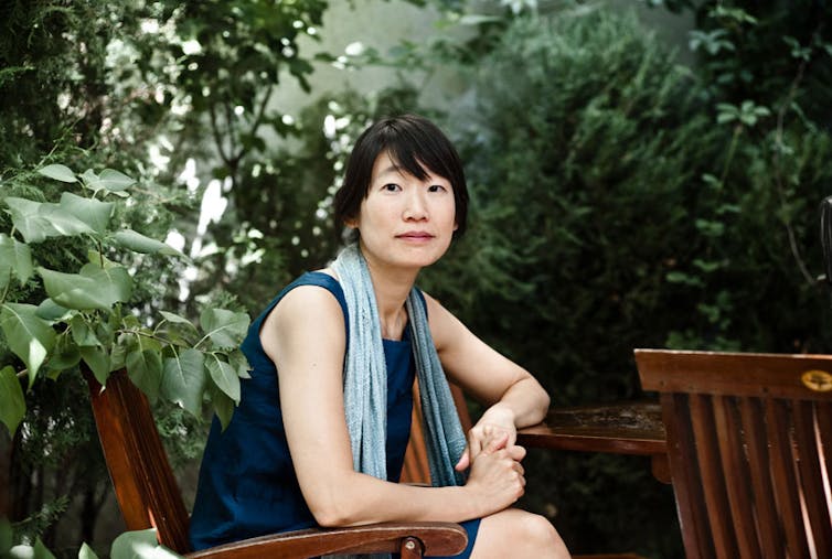 The Ebook of Information by means of Madeleine Thien: a sobering meditation at the human situation 1 Madeleine Thien in a garden.