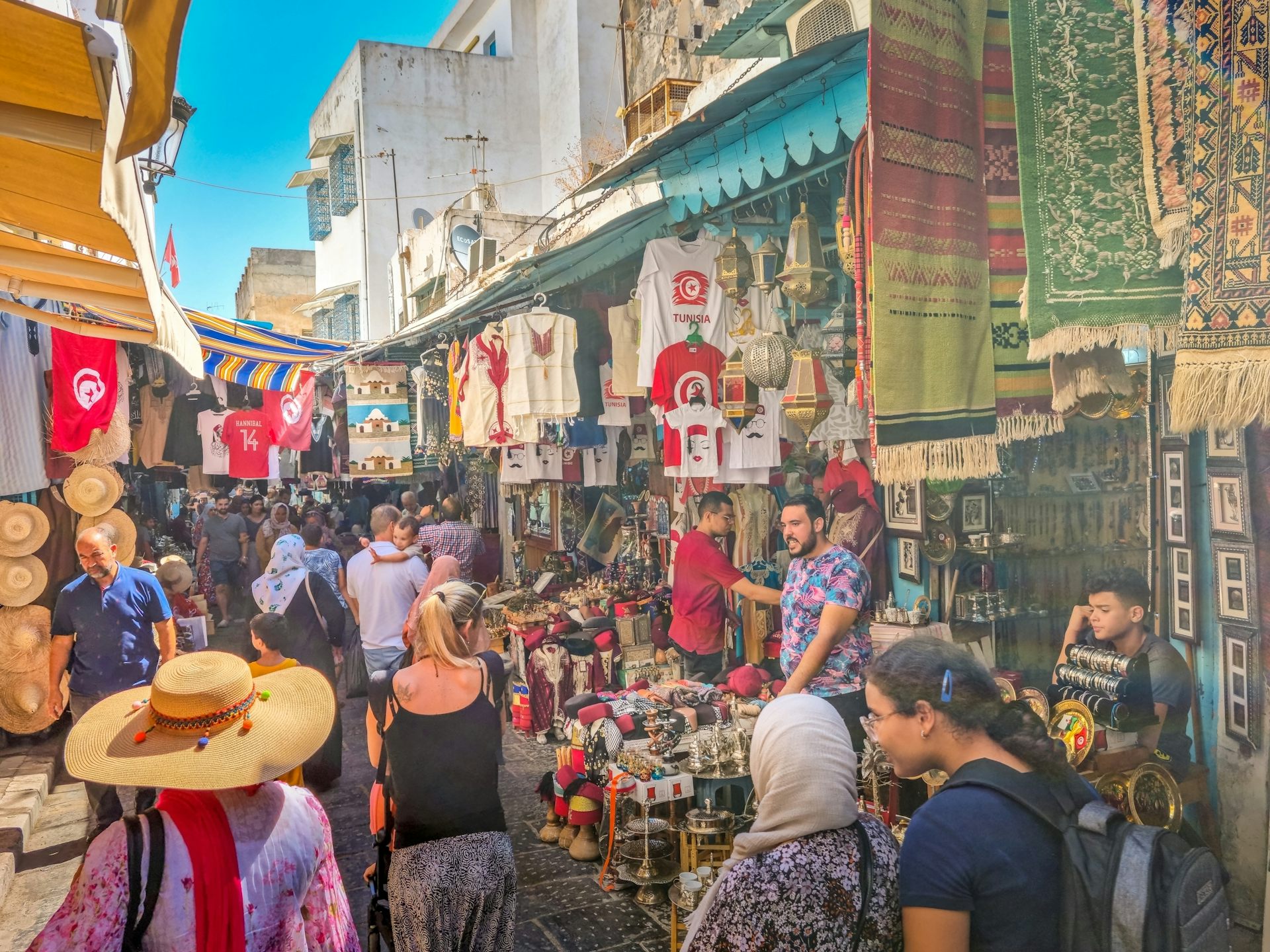 Marché en Tunisie