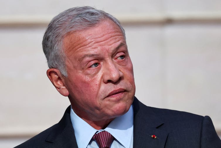 Jordan joins regional push to sideline Islamist opposition 1 King Abdullah II of Jordan during a visit to France.