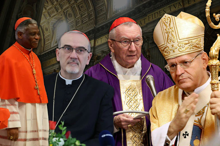 Composite of Cardinals in the running to become the next Pope