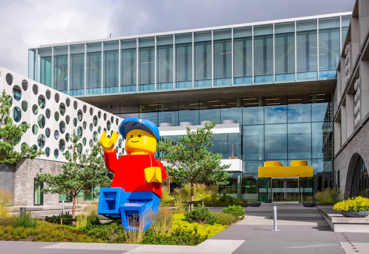 headquarters of lego in billund, denmark