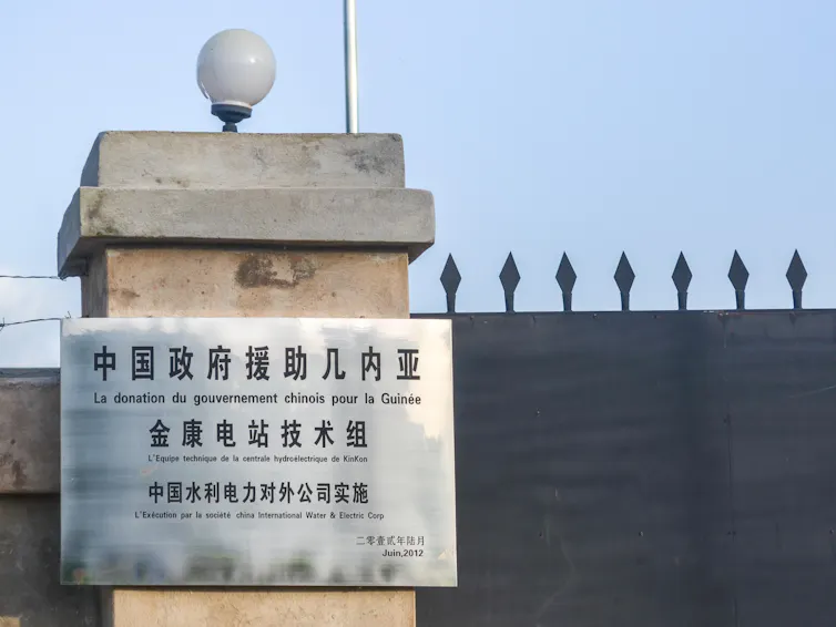 Sign in Chinese writing