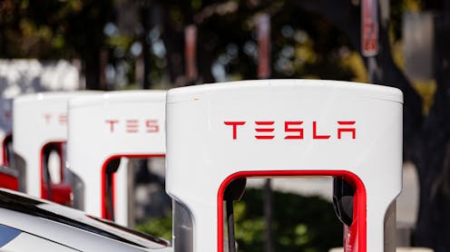 Tesla sales fall while its stock rallies – what this tells us about perceptions of Elon Musk