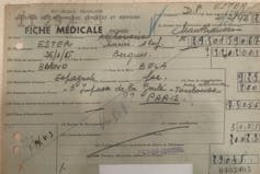 Desmontaje de mitos sobre español en el campo de concentración de Ravensbruck 4 Alfonsina buena tarjeta médica Vela Vela