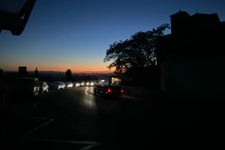 À Grenade, en Andalousie, où le courant a été coupé de 12h33 à 5h30 du matin les 28 et 29 avril 2025.