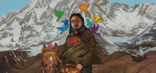 Archibald Packing Room Prize goes to Abdul Abdullah for Jason Phu portrait, among broader set of bold and deeply personal works