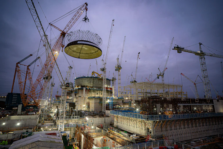 Large building site