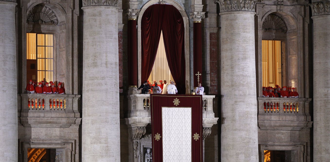 A new pope's first appearance on St. Peter's balcony is rich with symbols and Francis' decision to rein in the pomp spoke volumes