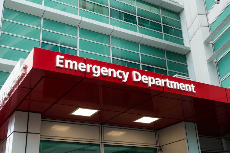 Entrance of the Emergency Department