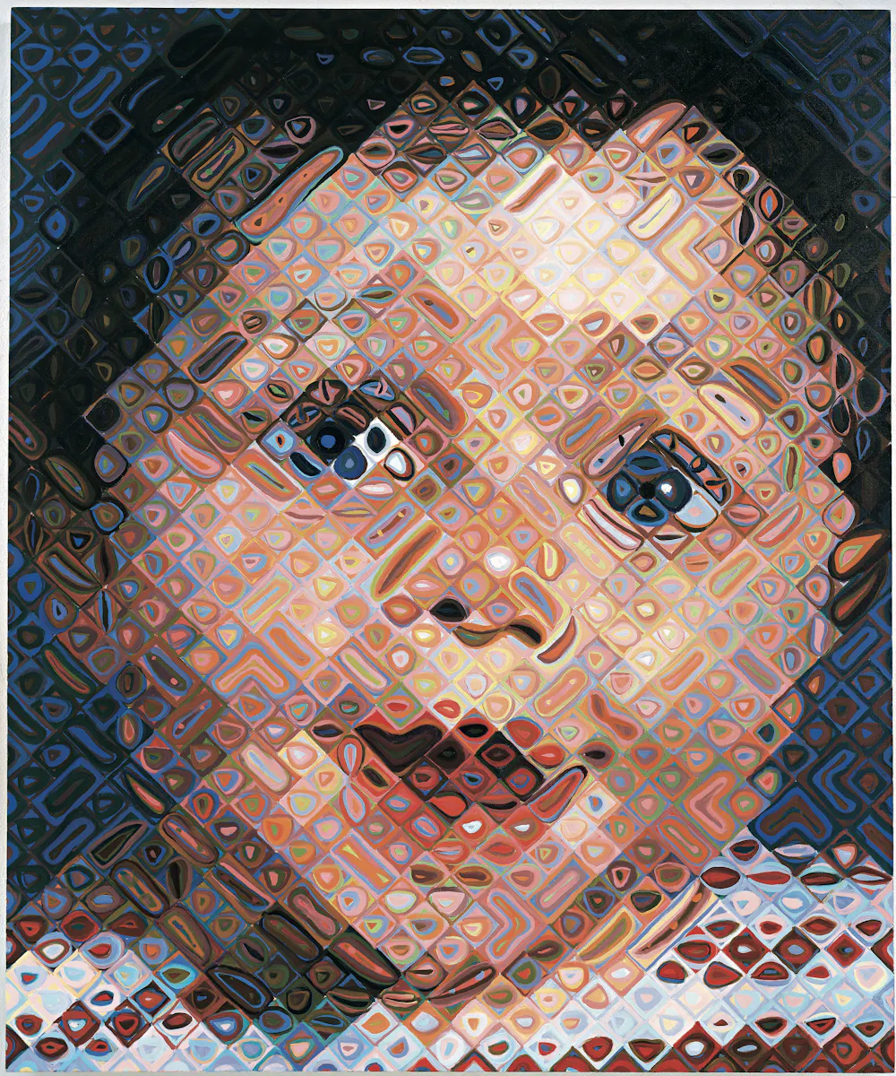 Getting up close to the work of Chuck Close at Sydney’s MCA