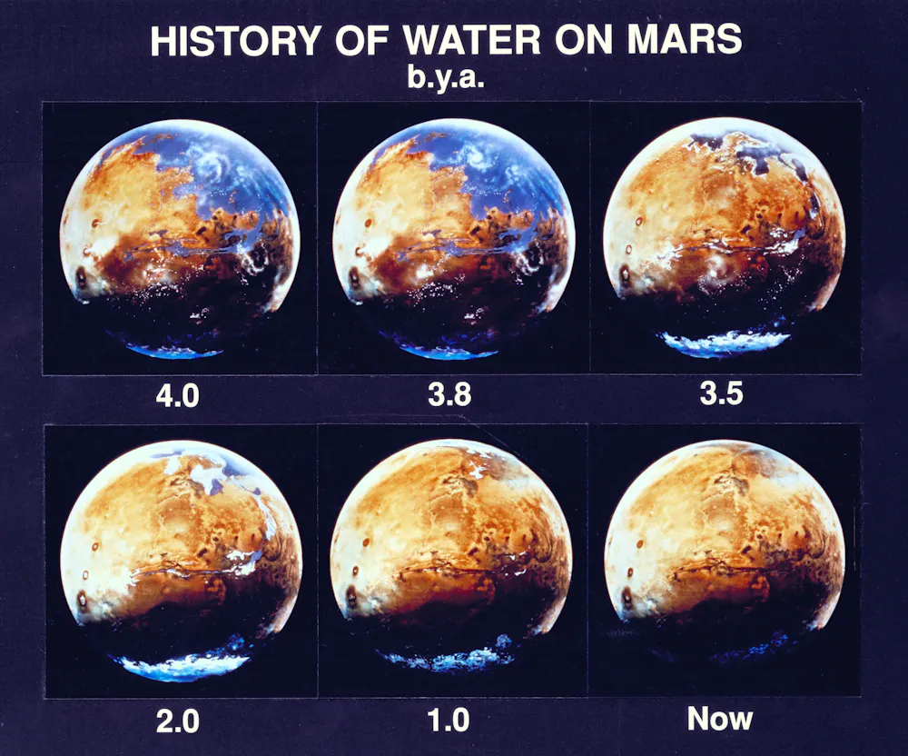 Meteorites and marsquakes hint at an underground ocean…