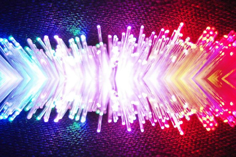 Colourful fibres