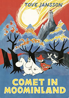 Moomin products and model: 80 years of ultra-savvy advertising that faucets into formative years nostalgia 4 The 1955 cover of Comet in Moominland.