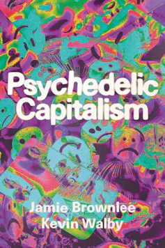 Une couverture de livre avec des dessins colorés