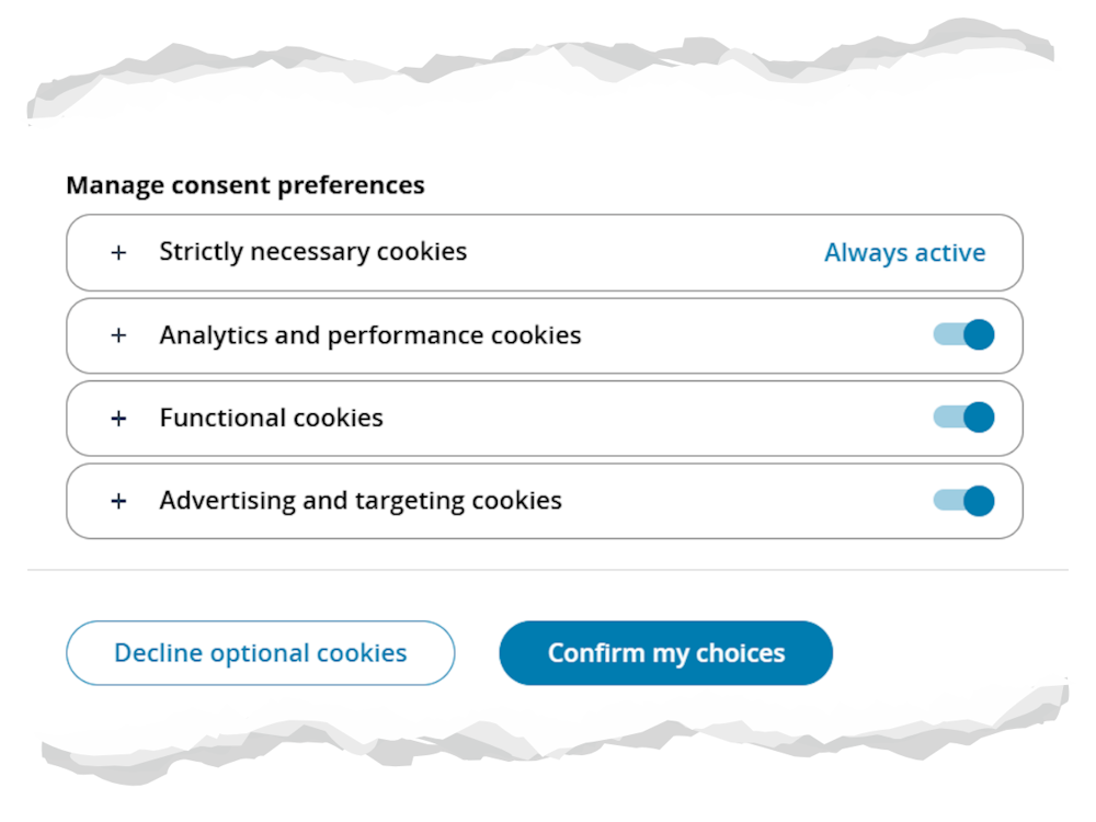 What does it mean to ‘accept’ or ‘reject’ all cookies?